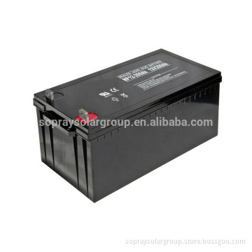 Maintain Free Deep Cycle Type Lead Acid 12V 200AH Gel Battery for Solar System